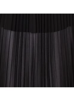 Ikks Lange Plooirok | Zwart -Chic Verkoop 2270786