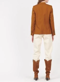 Sessun SIXTOJACQUARD - Wijde Top Met Boothals | Wit -Chic Verkoop 2480157