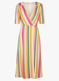 Petite Mendigote MARILOU - Wikkeljurk Van Viscose Met Print | Veelkleurig -Chic Verkoop 3923109