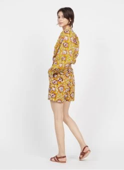 Petite Mendigote MARCO - Katoenen Short Met Print | Geel -Chic Verkoop 3925964