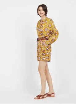 Petite Mendigote MARCO - Katoenen Short Met Print | Geel -Chic Verkoop 3925970