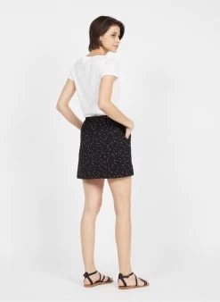 Korte Rok Met Print | Zwart 13 Korte Rok Met Print | Zwart -Chic Verkoop 3946647