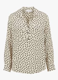 GERARD DAREL CLEA - Zijden Top | Wit -Chic Verkoop 3995505