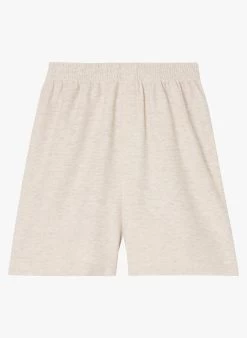 American Vintage ZAOTOWN - Recht Short Katoenblend | Beige -Chic Verkoop 4007356