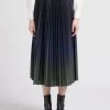 MAISON 123 ELARA - Plissérok | Kaki -Chic Verkoop 4008419