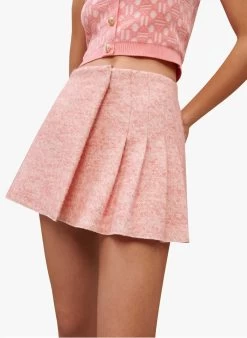 Maje JANELLO - Korte Tweedrok | Roze