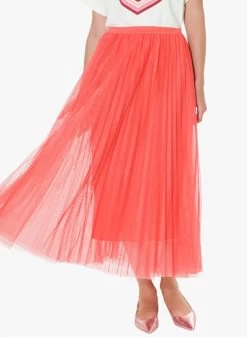 Tara Jarmon JUILLET - Lange Plissérok | Roze