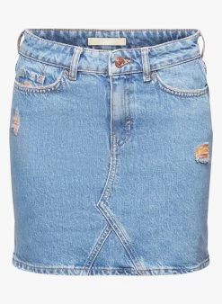 ESPRIT Korte Spijkerrok | Jeans Verschoten -Chic Verkoop 4060125