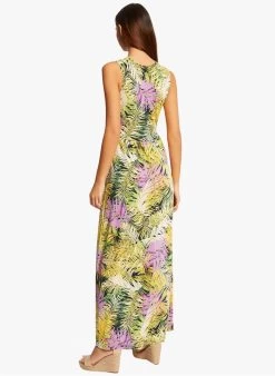 MORGAN RLILA - Lange, Mouwloze Jurk Met Print | Veelkleurig -Chic Verkoop 4061269