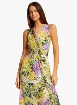 MORGAN RLILA - Lange, Mouwloze Jurk Met Print | Veelkleurig -Chic Verkoop 4061270