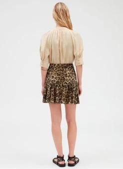 CLAUDIE PIERLOT SISTERLEO - Korte Rok Met Luipaardprint | Veelkleurig 10 CLAUDIE PIERLOT SISTERLEO - Korte Rok Met Luipaardprint | Veelkleurig -Chic Verkoop 4067195