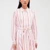 CLAUDIE PIERLOT RIZZO - Korte, Gestreepte Overhemdjurk | -Chic Verkoop 4067227