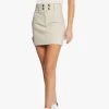 MORGAN JTAKA - Korte, Rechte Rok | Beige -Chic Verkoop 4076459