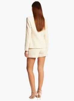 MORGAN SHITI - Geruit Short | Beige -Chic Verkoop 4076464