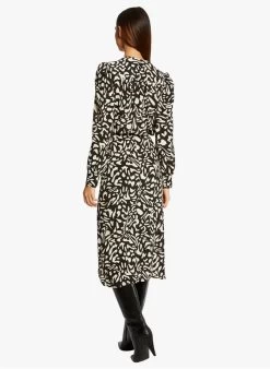 MORGAN JSUD - Halflange Rok Met Print En Split | Veelkleurig -Chic Verkoop 4076599