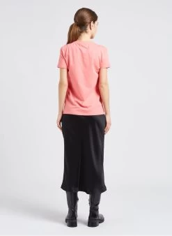 ROCKET - Halflange, Satijnachtige Rok | Zwart -Chic Verkoop 4087182