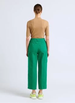 CLOSED Wollen Trui Met Opstaande Kraag | Bruin -Chic Verkoop 4092515