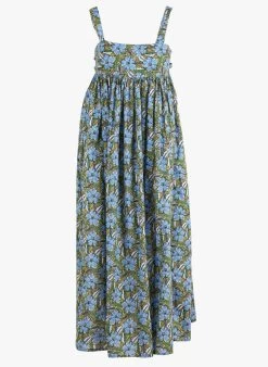 Bellerose PARMA - Lange, Katoenen Jurk Met Print | Beige -Chic Verkoop 4100155