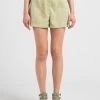 SEE U SOON Straight-fit Short Met Rits | Groen -Chic Verkoop 4101892