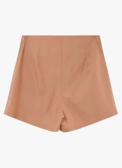 JAY - Katoenen Skort Met Zakjes | Roze -Chic Verkoop 4109580