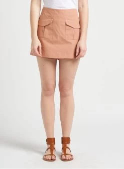 JAY - Katoenen Skort Met Zakjes | Roze