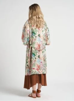 JINA - Halflange, Gerende Rok | Oranje -Chic Verkoop 4123237