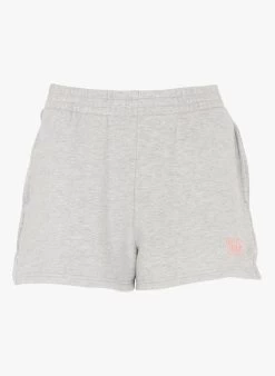 Ugg NONI SHORT - Short Met Borduursel Katoenblend | Grijs