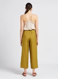 SEE U SOON Soepelvallend Topje Met V-hals | Beige -Chic Verkoop 4134490