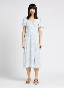 Billabong JET SET - Lange Jurk Met Bloemenprint | Wit