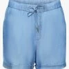 ESPRIT Recht Short Met Hoge Taille | Jeans Verschoten -Chic Verkoop 4141778