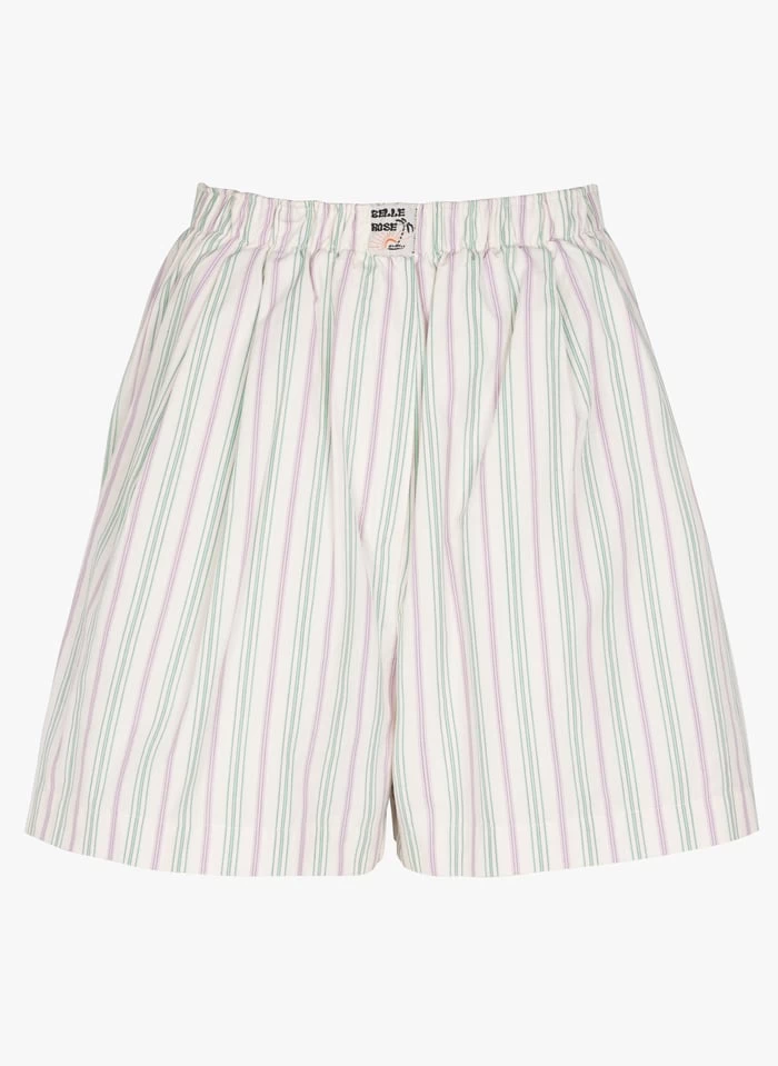 Bellerose GOYA - Gestreept, Katoenen Short | Gestreepte 5 Bellerose GOYA - Gestreept, Katoenen Short | Gestreepte - Afbeelding 3