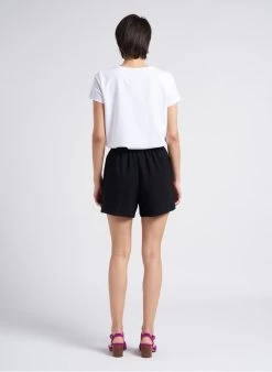 IRINA - Korte Short Met Hoge Taille | Zwart -Chic Verkoop 4161946