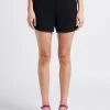 IRINA - Korte Short Met Hoge Taille | Zwart -Chic Verkoop 4161951