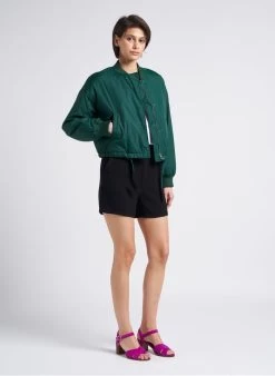 IRINA - Korte Short Met Hoge Taille | Zwart -Chic Verkoop 4161953