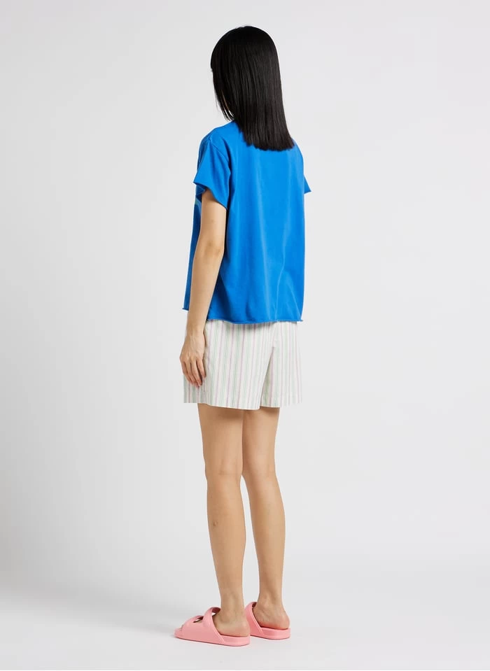 Bellerose GOYA - Gestreept, Katoenen Short | Gestreepte 9 Bellerose GOYA - Gestreept, Katoenen Short | Gestreepte - Afbeelding 7