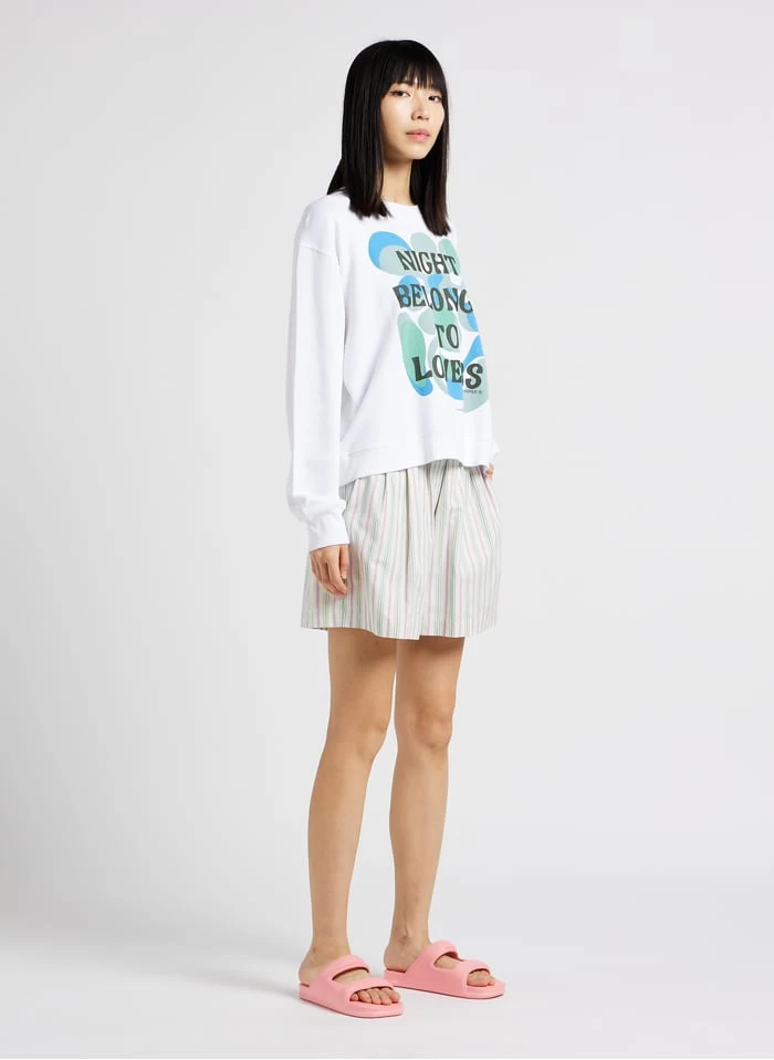 Bellerose GOYA - Gestreept, Katoenen Short | Gestreepte 10 Bellerose GOYA - Gestreept, Katoenen Short | Gestreepte - Afbeelding 8