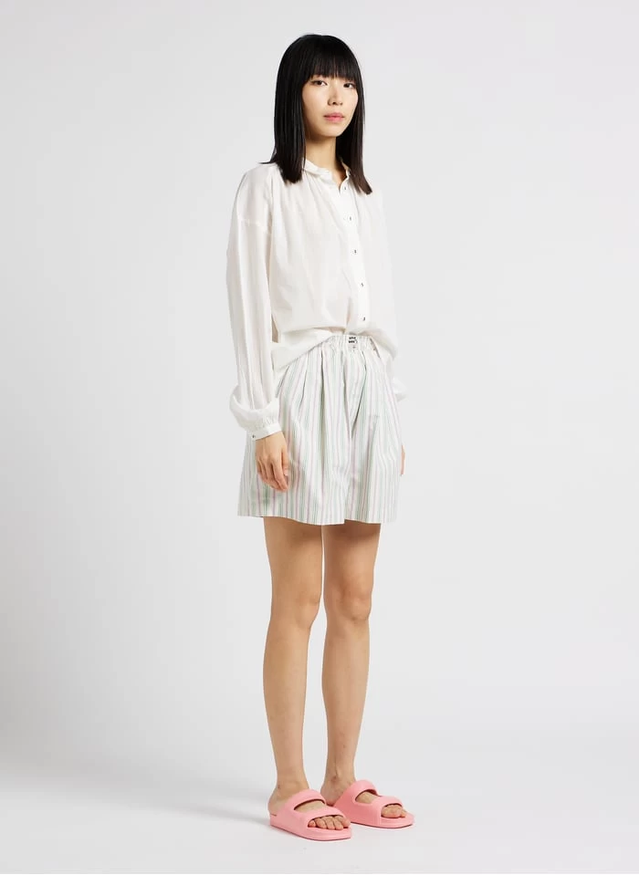 Bellerose GOYA - Gestreept, Katoenen Short | Gestreepte 14 Bellerose GOYA - Gestreept, Katoenen Short | Gestreepte - Afbeelding 12