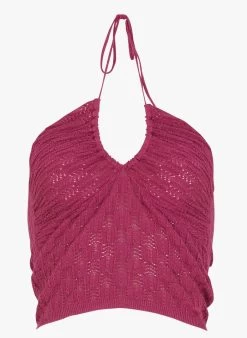 Sessun GINA - Bustiertop Met Striksluiting | Roze -Chic Verkoop 4169416