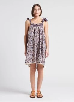 ROSA - Katoenen Rok Met Bloemenprint | Veelkleurig