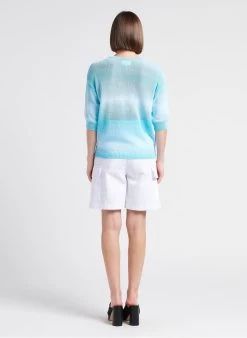 RANDY - Cargoshort Van Katoenmix Met Hoge Taille | Wit -Chic Verkoop 4186305