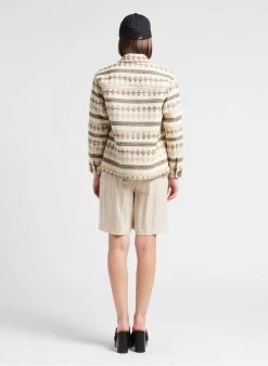 Samsoe Samsoe JULIA - Rechte Bermuda Met Plooien | Bruin -Chic Verkoop 4186323