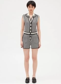 CLAUDIE PIERLOT MACOMBI - Geruite Playsuit | 11 CLAUDIE PIERLOT MACOMBI - Geruite Playsuit | -Chic Verkoop 4189177