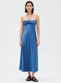 CLAUDIE PIERLOT RAVIE - Lange Jurk | Goudkleurige -Chic Verkoop 4211074