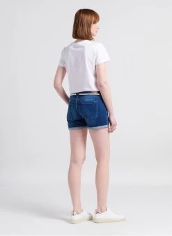 LE TEMPS DES CERISES BLOOM - Jeansshort Recht Model | Blauw -Chic Verkoop 4217243