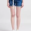 LE TEMPS DES CERISES BLOOM - Jeansshort Recht Model | Blauw -Chic Verkoop 4217246