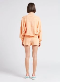 Lacoste Ruimvallend Short Van Joggingstof Van Gemengde Biokatoen | Oranje 11 Lacoste Ruimvallend Short Van Joggingstof Van Gemengde Biokatoen | Oranje -Chic Verkoop 4217646