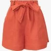 FRNCH PAULA - Short Met Hoge Taille | Oranje -Chic Verkoop 4232031